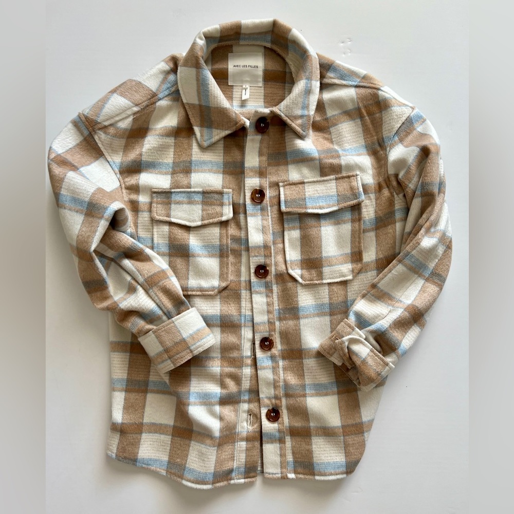 Neutral Plaid Flannel Packet
